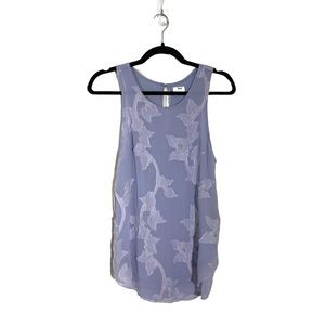 ARITZIA Wilfred Sevres Top Blue Floral